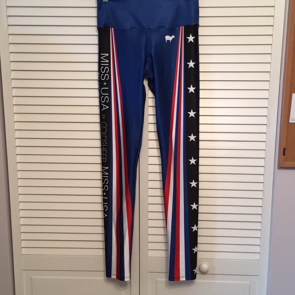 Official Miss USA x Goldsheep Leggings